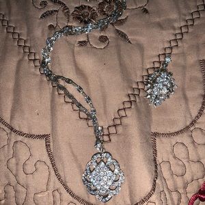 Necklace and pendant bundle.